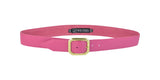 Kylie Leather Belt Hot Pink Leather
