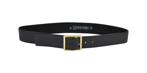 Cori Leather Belt Black Lamba