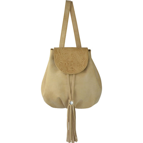 Cody Backpack Tan Floral/Nubuck Hardrock