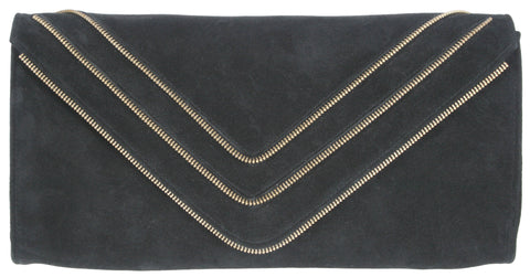 Hilary Zipper Clutch
