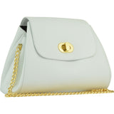 Taylor Crossbody White Leather