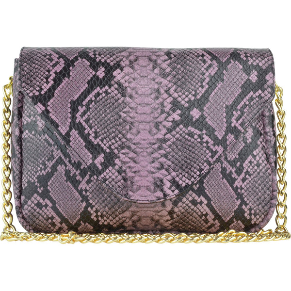 Hannah Python Crossbody
