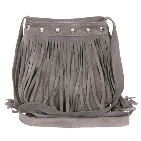 Daveigh Crossbody Elephant Suede