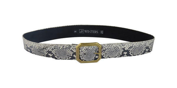 Kylie Python Belt