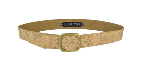 Kylie Cork Belt Gold Cork