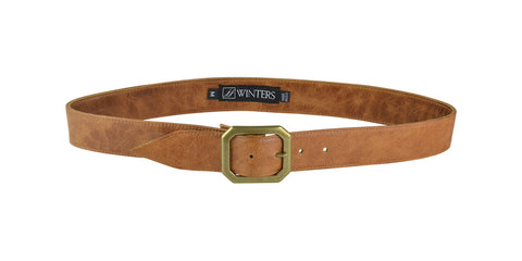 Kylie Leather Belt Honey Leather