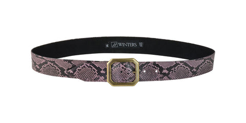 Kylie Python Belt
