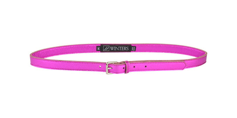 Abby Belt Hot Pink Metallic