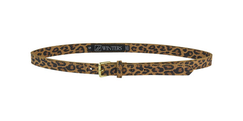 Abby Leopard Belt