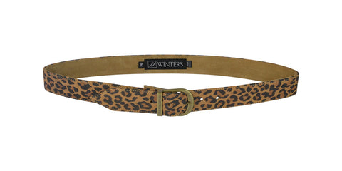 Kacey Leopard Belt