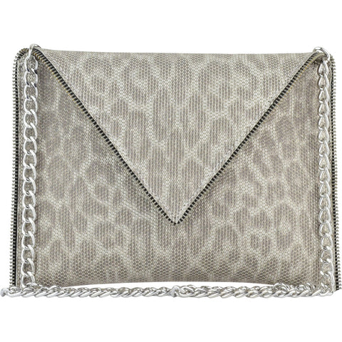 Andi Crossbody Silver Leopard