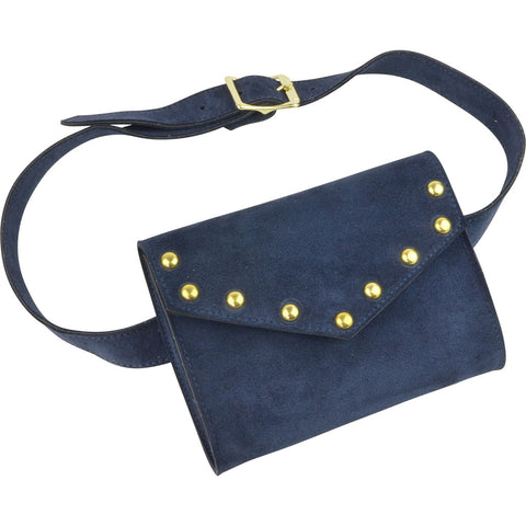 Brooklyn Belt Bag Navy Suede