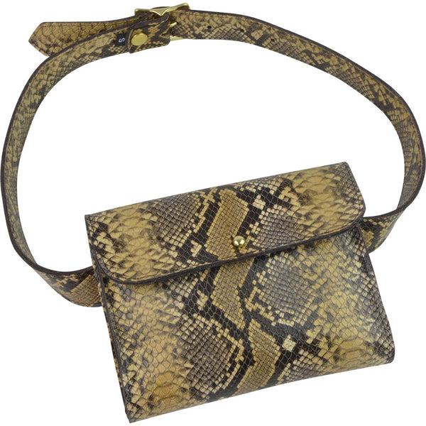 Black/White Python Beverly Belt Bag – JJ Winters