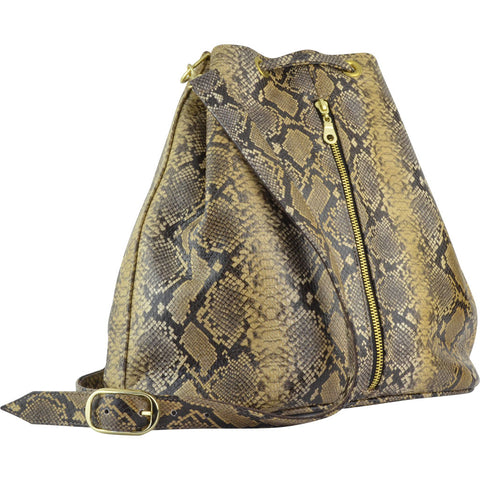 Cleo CONVERTIBLE BACKPACK, leather backpack, made of italian Suede lea –  Genuine Myself