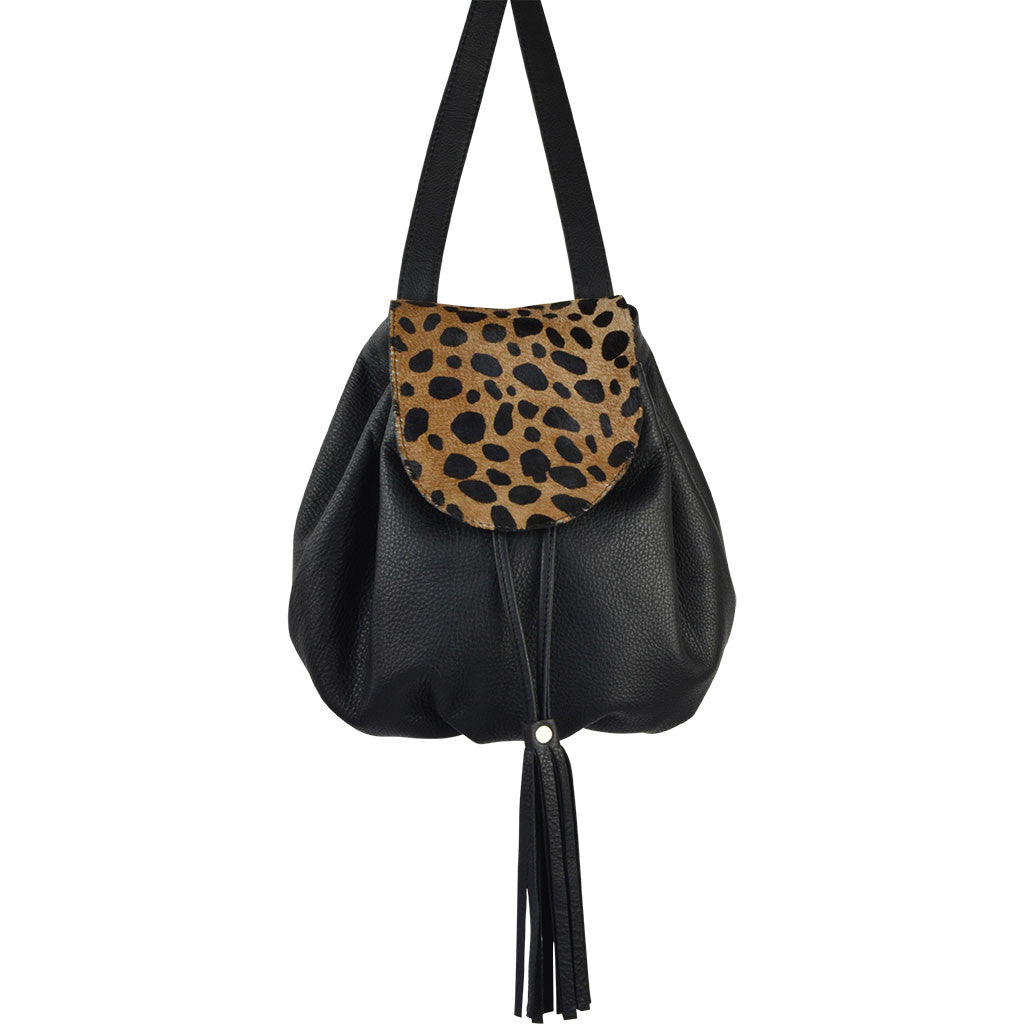 animal print backpack leather Cody Animal Print Backpack – JJ Winters