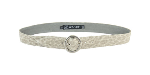 Leopard Olivera Belt