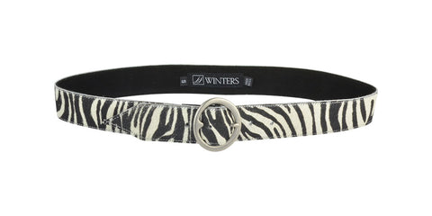 Zebra Olivera Belt