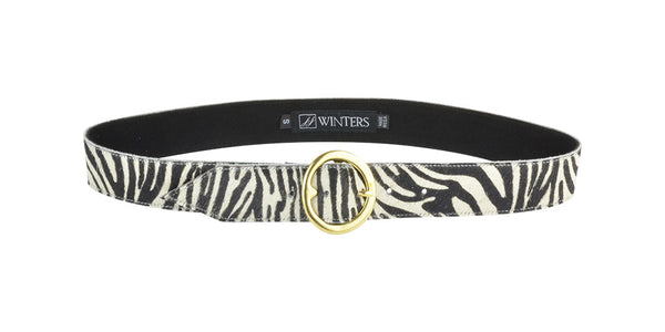 Zebra Olivera Belt