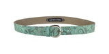Willa Belt Turquoise Floral
