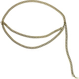 Ciara Chain Belt Antique Brass