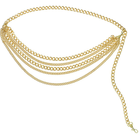 Charlie Chain Belt Gold